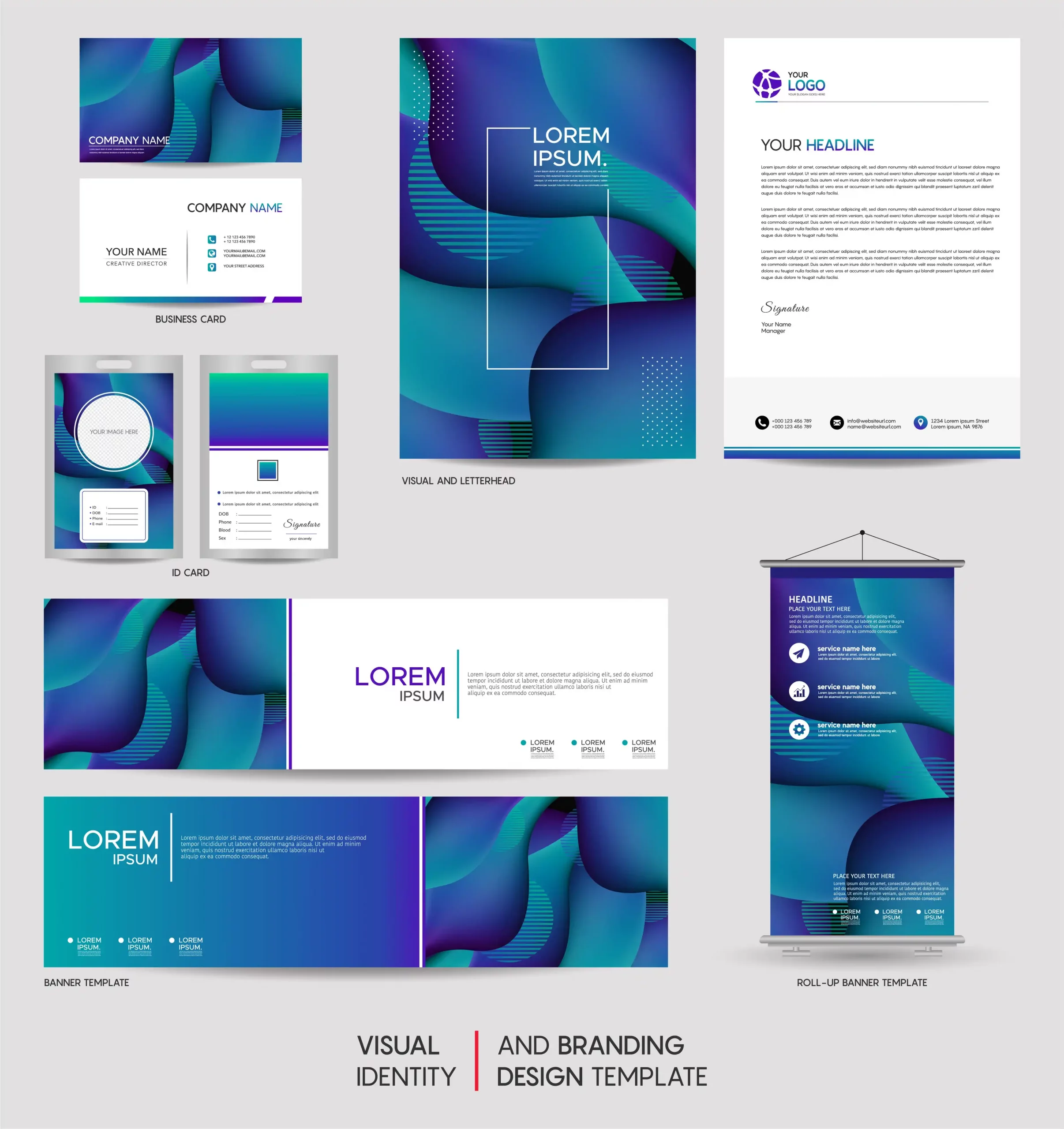 Ensemble de maquettes d’identité visuelle pour le site web de SPECMOE