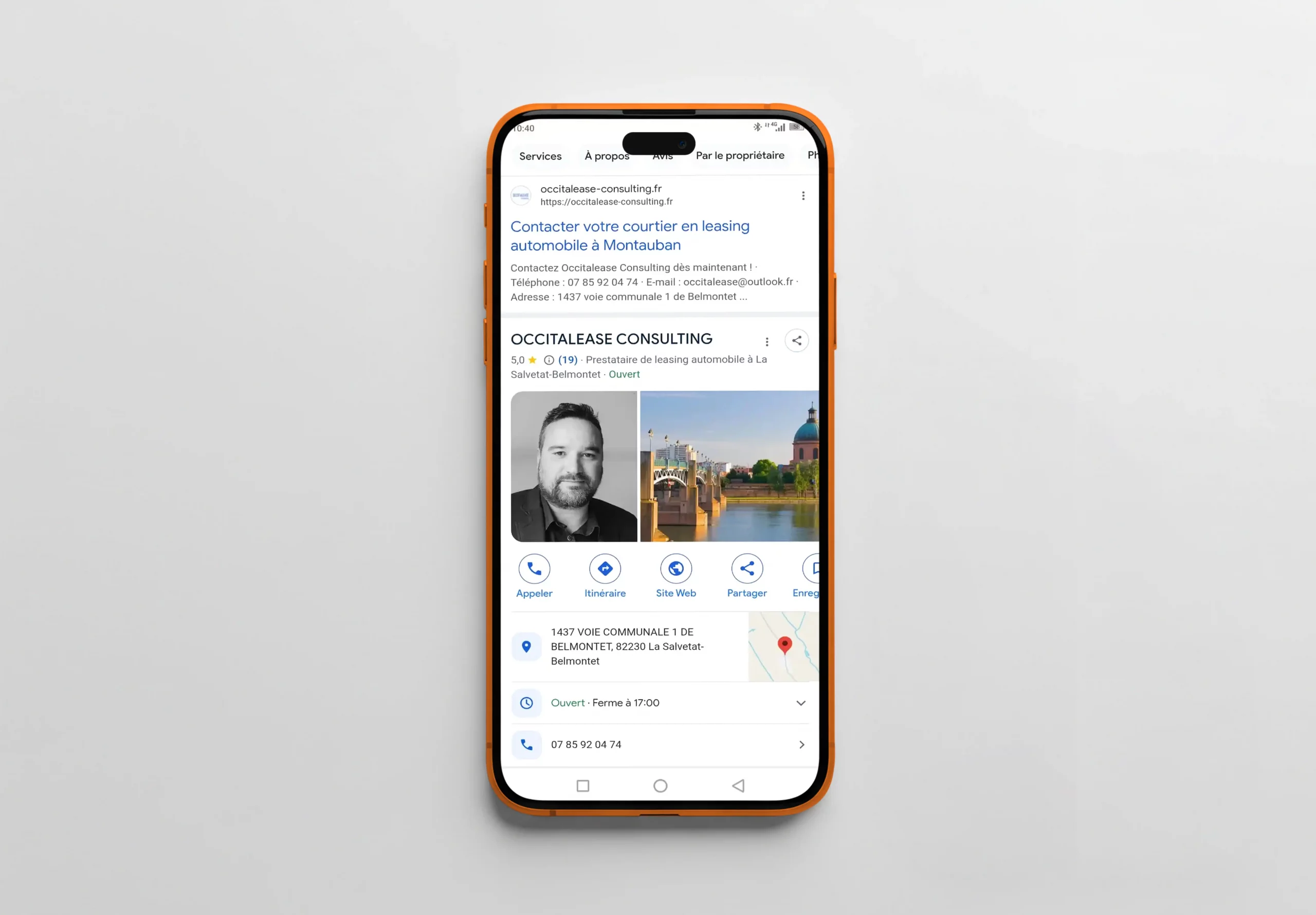Mise en ligne du site Occitalease Consulting