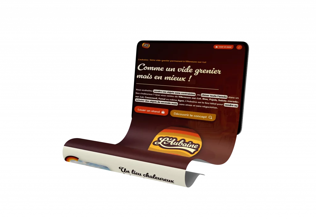 Création du site internet Occitalease Consulting par l'agence de communication Terre Bleue Marketing